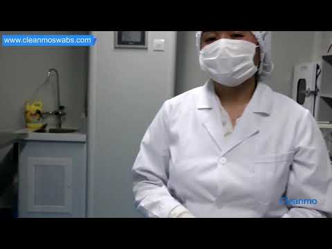 video công ty về cleanmo laboratory for CHG swabs and applicators