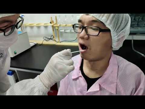 video công ty về Introduction to the use of throat swabs