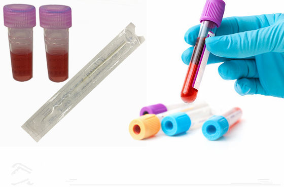 Tăm bông DNA lưỡng tính để lấy mẫu Tăm gạc vận chuyển vô trùng sợi nylon có ống