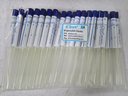 Tăm bông DNA lưỡng tính để lấy mẫu Tăm gạc vận chuyển vô trùng sợi nylon có ống