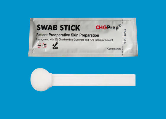 Chất pha chế lớn 2% CHG Swab 70% Isopropyl Alcohol IPA Bọt bôi lên