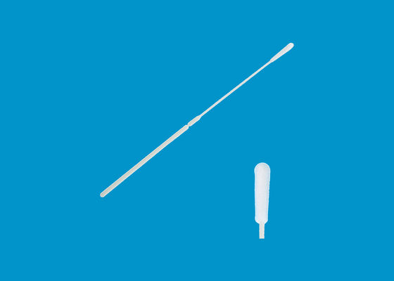 Tăm bông DNA bằng sợi nylon Gạc bông ngoáy mũi Họng khô Flocked Swab CM-FS913