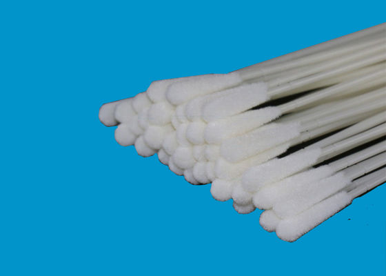Lấy mẫu Chà rửa hầu họng Nylon Y tế Buccal Cheek Swab vô trùng Đầu đổ