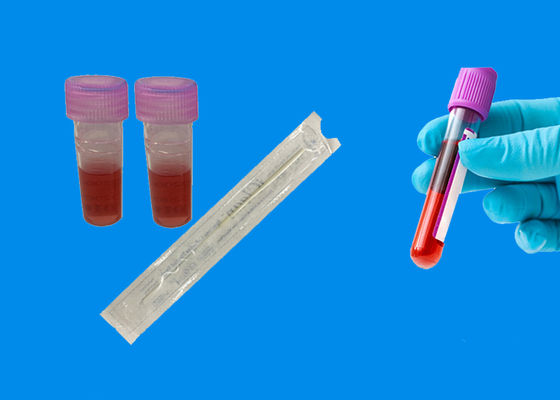 Bộ sưu tập mẫu vật đổ đống Dna Buccal Swab với Giải pháp bảo quản Bộ xét nghiệm DNA