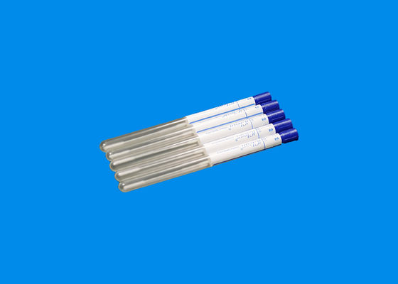 Bộ sưu tập mẫu vật NDA màu trắng Flocked Swab Đầu sợi nylon 20.0mm Chiều dài