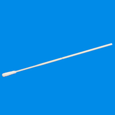Bộ sưu tập mẫu vật NDA màu trắng Flocked Swab Đầu sợi nylon 20.0mm Chiều dài