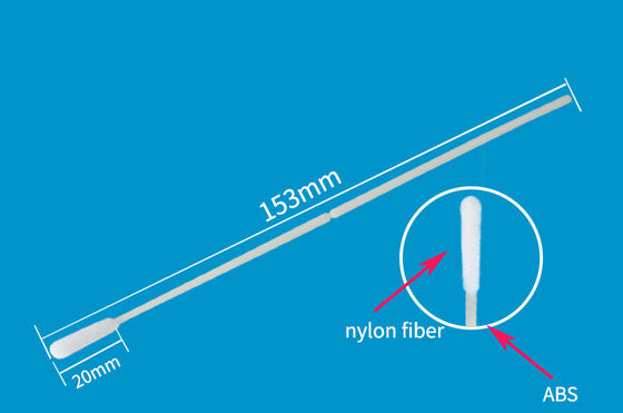 Thử nghiệm vô trùng Nylon Bộ sưu tập mẫu bệnh phẩm đổ xô vào mũi họng Vận chuyển mẫu