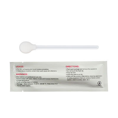 Thanh lấy gạc vô trùng Chlorhexidine Gluconate để khử trùng da