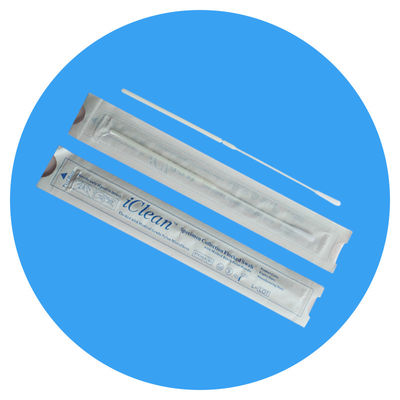 DNA Flocked Bộ sưu tập mẫu vật tăm bông Bông sợi nylon Vận chuyển nuôi cấy vi khuẩn 147mm