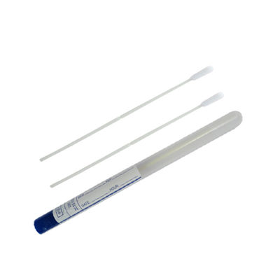 Đúc gãy DNA Buccal Swabs 152mm Lấy mẫu Chăm sóc răng miệng Nylon Flocked Swab