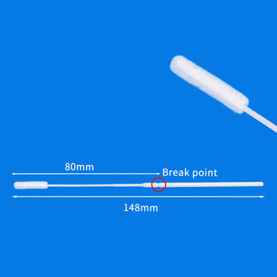 Lấy mẫu Mũi Họng Nylon Flocked Gạc Cúm Gạc Mũi vô trùng