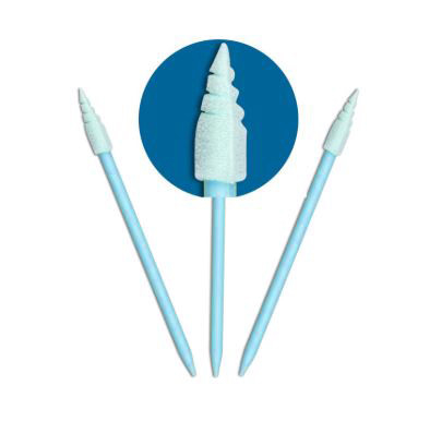 CM FS751 Bọt đầu mút tăm bông trong phòng sạch Lint Bọt xoắn ốc có đầu nhọn miễn phí