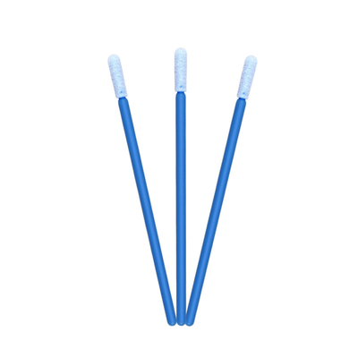 CM FS1702 Máy tăm bông bọt Microfib công nghiệp Đầu tròn Tay cầm màu xanh lam