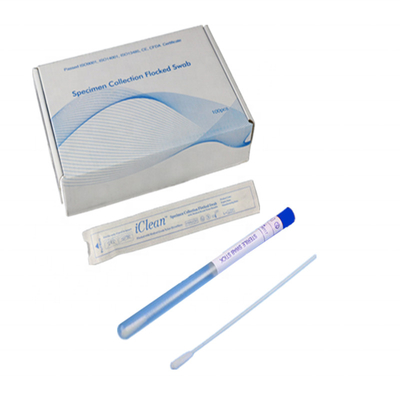 Que gạc y tế vô trùng Bộ sưu tập lấy mẫu Pcr Họng hai bên